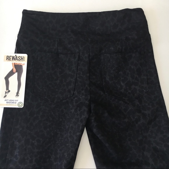 Rewash Comfort Leggings, High Rise, Animal Print - Picture 5 of 6